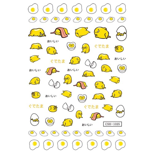 네일스케치 워터데칼-1025-계란